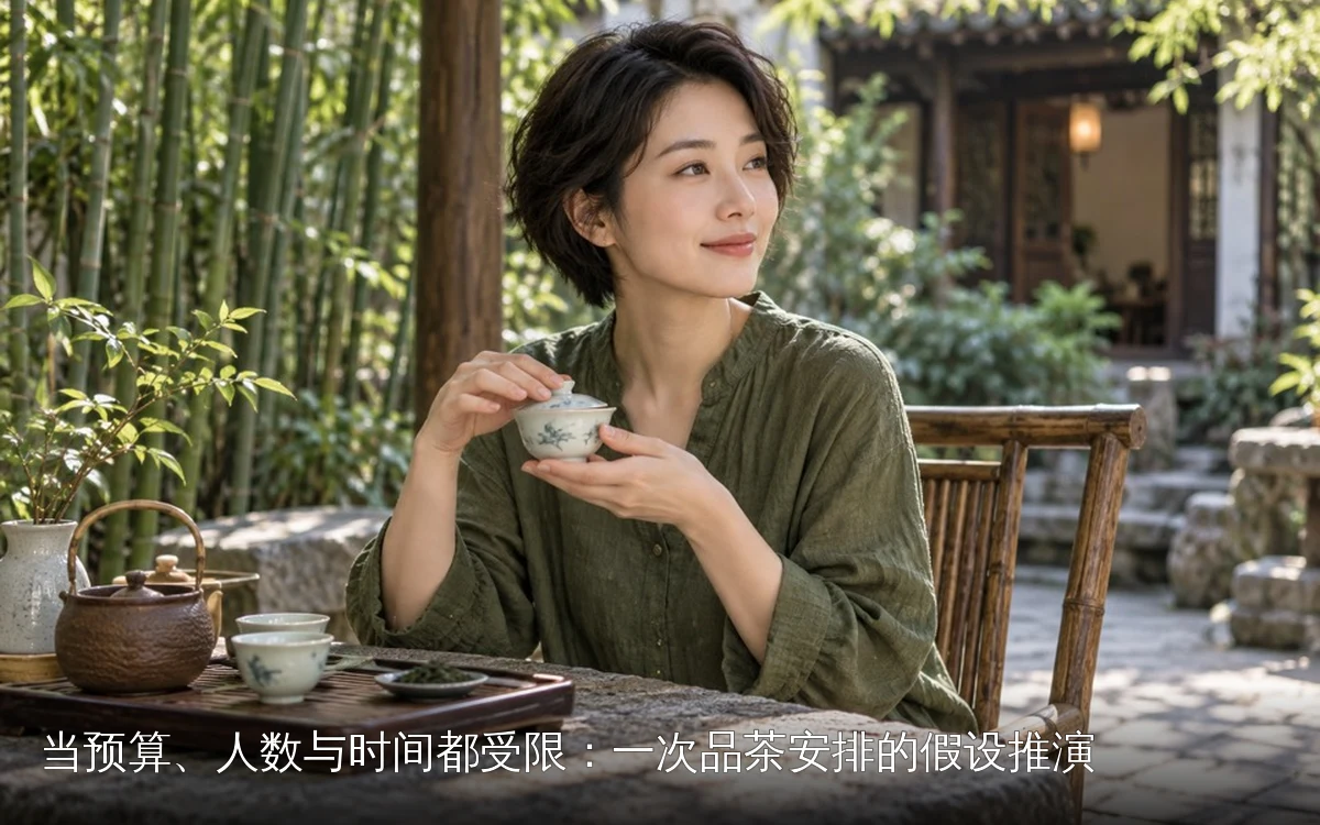 当预算、人数与时间都受限：一次品茶安排的假设推演